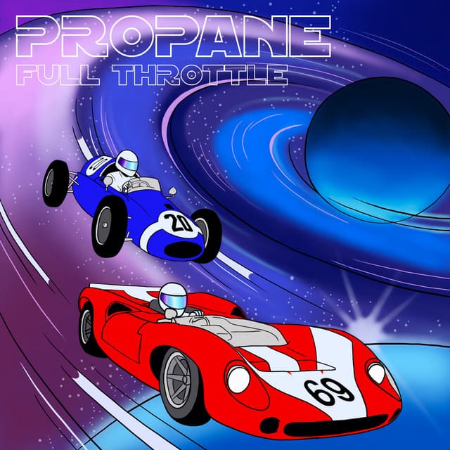 Cover artwork for “Full Throttle” by Propane