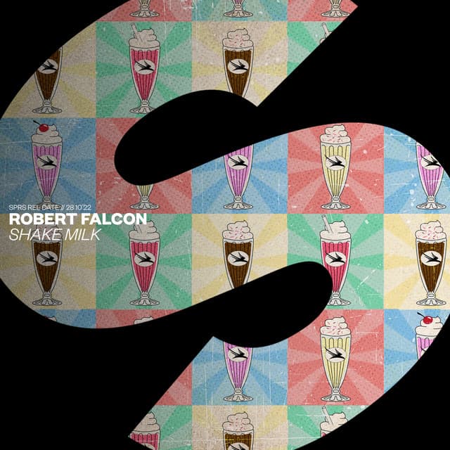 Cover artwork for “Shake Milk” by Robert Falcon